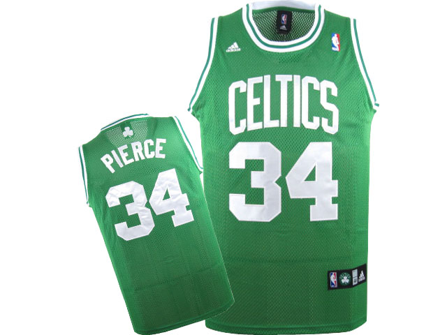 Designer NBA Boston Celtics 34 Paul Pierce Swingman Road Adidas Jersey